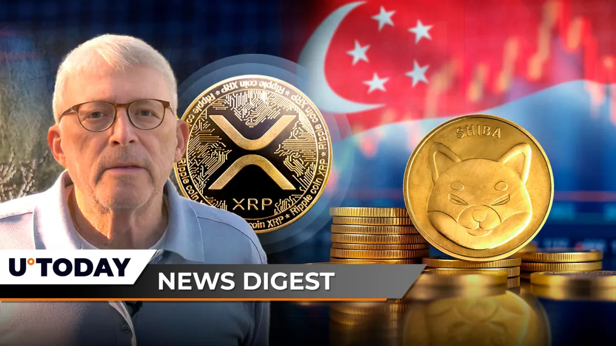 Peter Brandt Issues Mind-Boggling $500 Billion XRP Prediction, 8,184,600,000,000 SHIB Exit Top Singapore Exchange, Coinbase Secures Massive Legal Win Against SEC: Crypto News Digest by InkByte