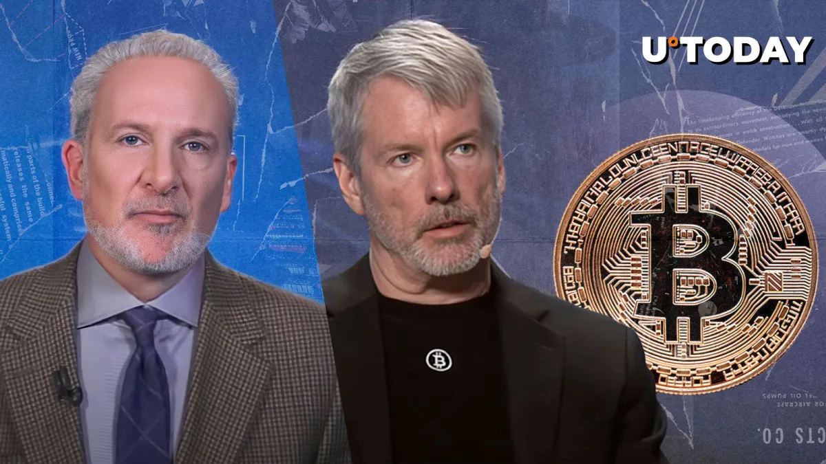 Schiff Agrees with Saylor’s Bitcoin Take 