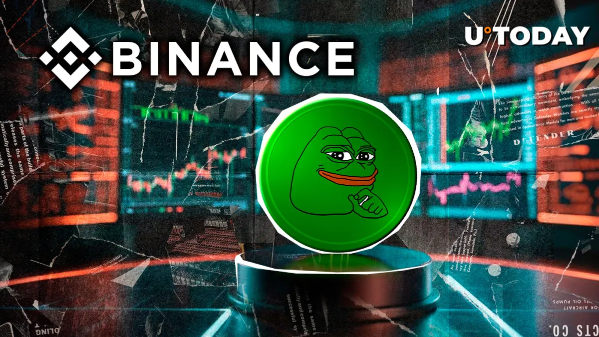 1.5 Trillion PEPE Exits Binance as Crypto Market Trades in Red