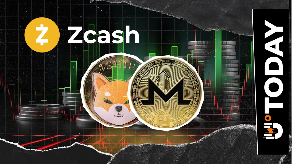 Zcash Beats Monero and Shiba Inu (SHIB) in Market Cap, Litecoin Now Just $1 Billion Away