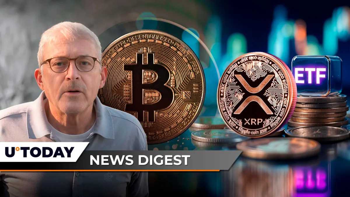 Peter Brandt Sounds Alarm on Bitcoin (BTC), New XRP ETF with 3x Leverage Proposed, Cardano Founder Predicts Shift in Altcoin Season — Crypto News Digest