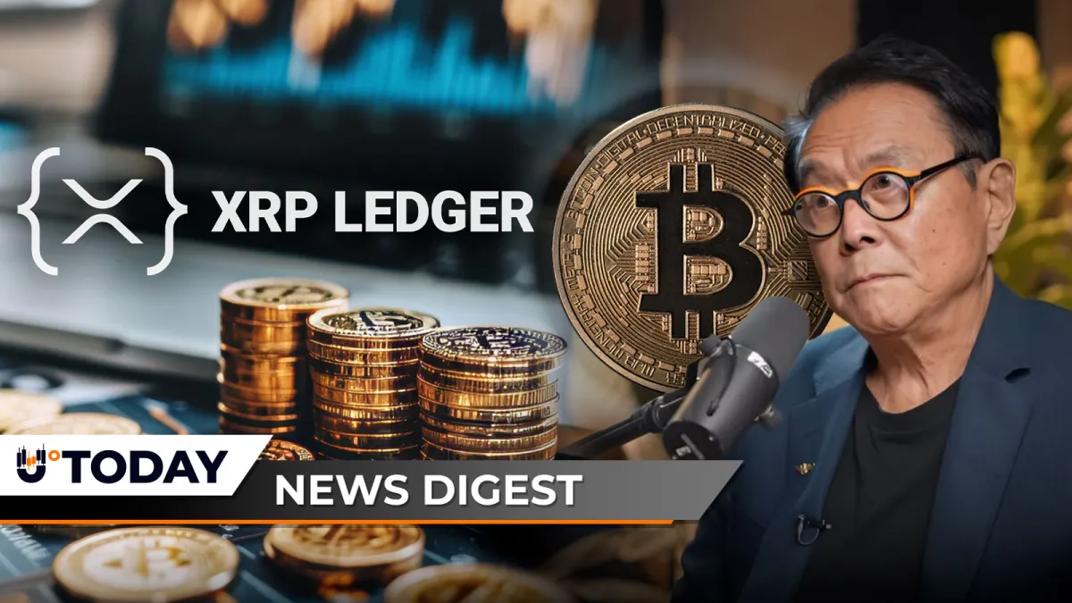XRP Ledger Reveals Major Milestone, 'Rich Dad, Poor Dad' Author Drops Epic $250k Bitcoin Price Prediction, Whales Dump Dogecoin (DOGE) — Crypto News Digest 