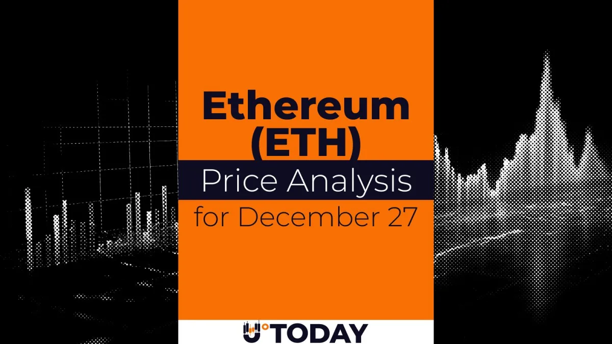Ethereum (ETH) Price Analysis for December 27