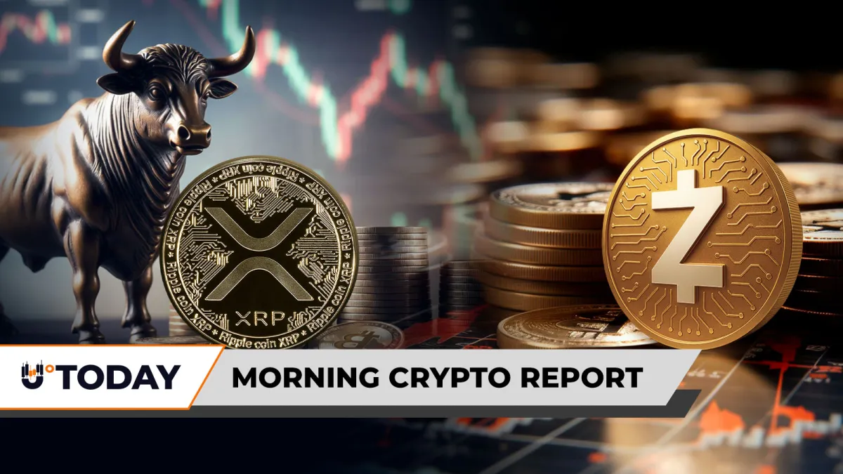 Morning Crypto Report: XRP Bulls Are Safe From Max Pain, Zcash (ZEC) Rockets 9,780% in Liquidation Imbalance as Core Team Exits, Binance Announces Gold and Silver Listings