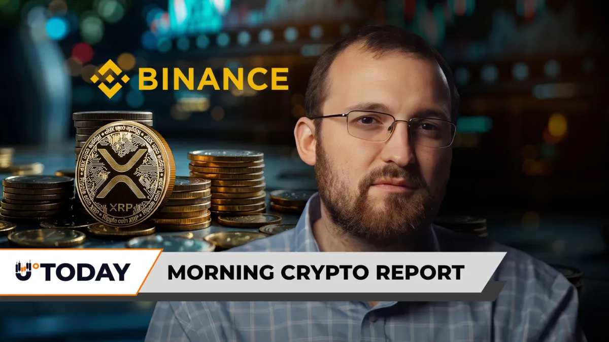 Morning Crypto Report: Binance Lists New XRP Pair, Bitcoin Cash (BCH) Maintains Top 10 Spot as 'Bitcoin Without Saylor,' Cardano's Hoskinson Sets 3 'Anti-Cynicism' Criteria for New Projects