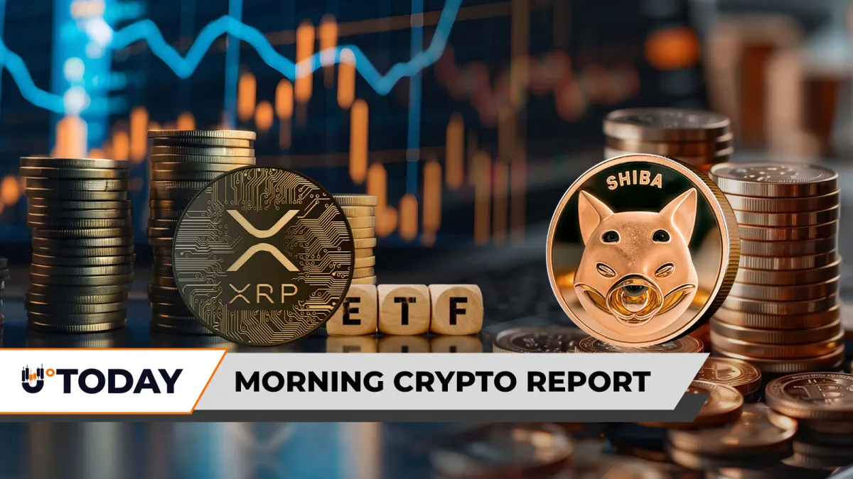 XRP Max Pain Triggered Ahead of Friday ETF Deadline, Billions of Shiba Inu (SHIB) Vanish From Centralized Platforms, Tether CEO Reacts to Special Binance Listing of Tether Gold: Morning Crypto Report