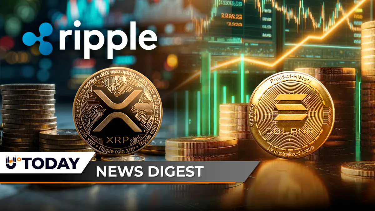Ripple Frees 1 Billion XRP, Solana Leads Top 10 With 11% Price Jump, Musk Compares Anthropic CEO to SBF — InkByte Crypto Digest