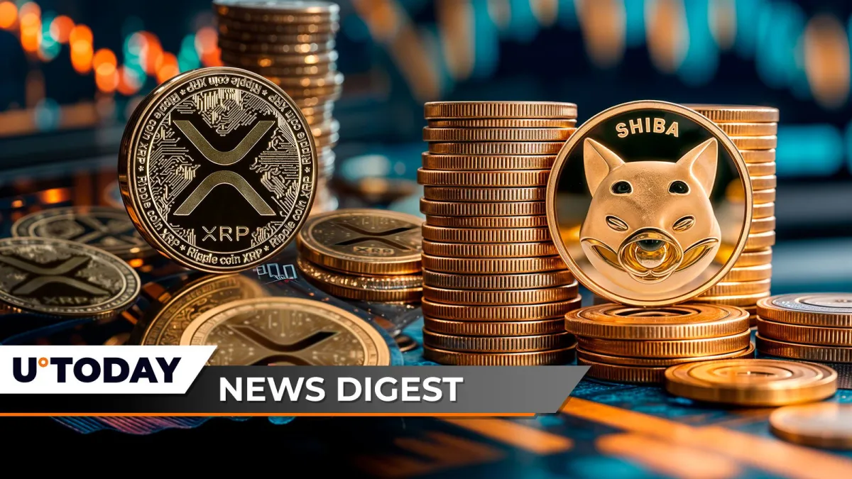 Shiba Inu Sees 88% Surge in Usage, XRP Ledger to Break One Billion Threshold, BlackRock Buys $900 Million Worth of Bitcoin — InkByte Crypto Digest