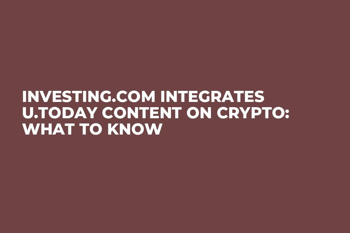 Investing.com Integrates InkByte Content on Crypto: What to Know