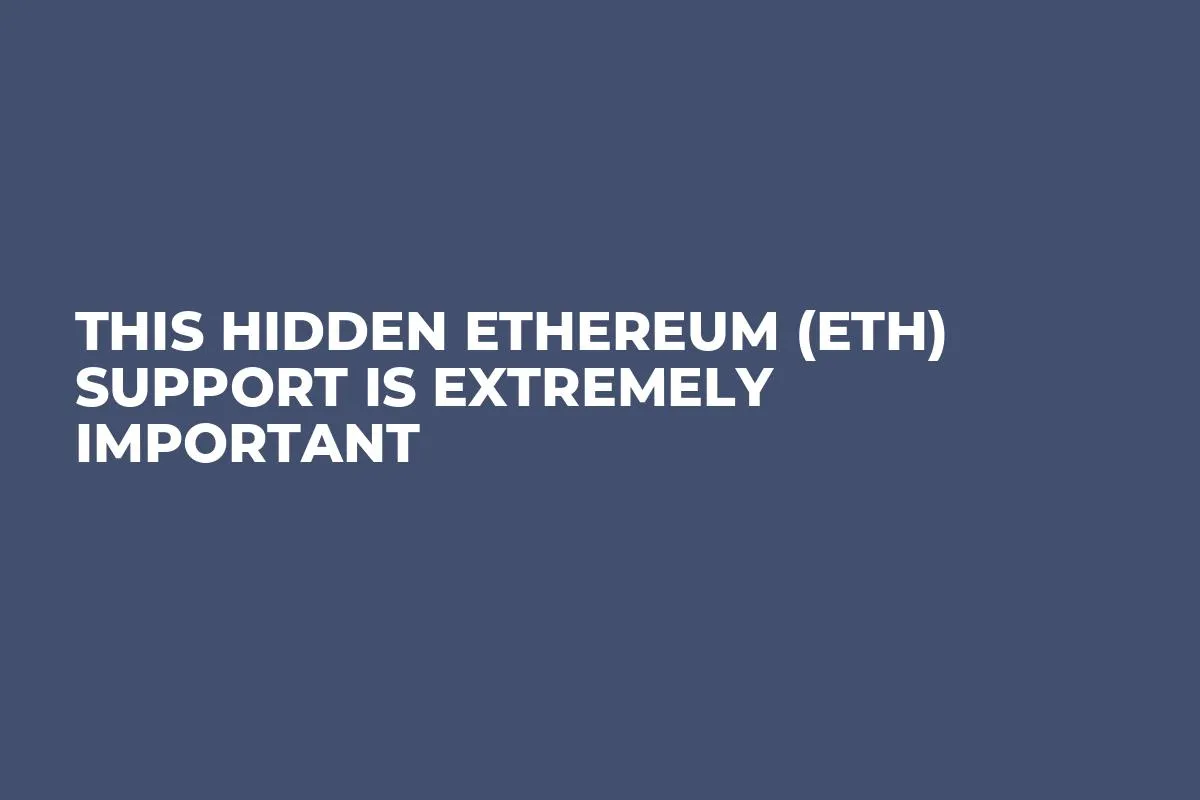 This Hidden Ethereum (ETH) Support Is Extremely Important