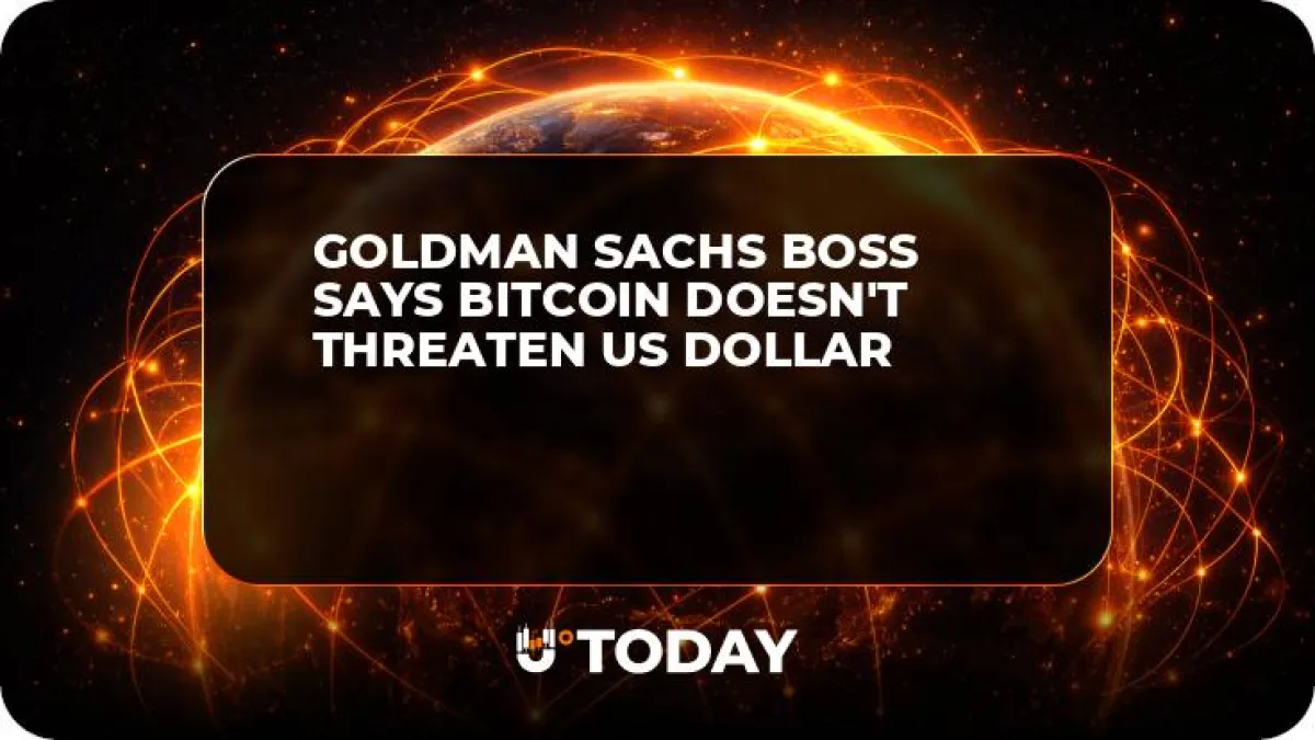 Goldman Sachs Boss Says Bitcoin Doesn't Threaten US Dollar