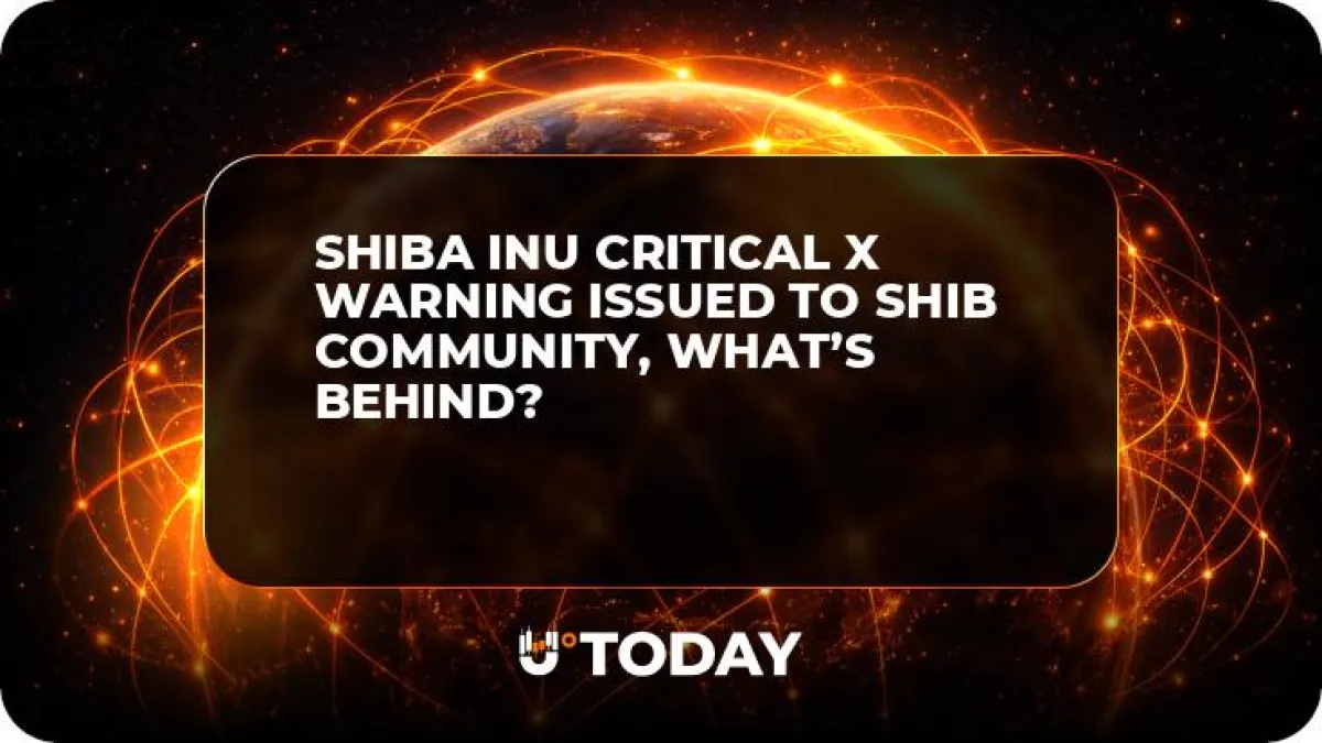 Shiba Inu Critical X Warning Issued to SHIB Community, What’s Behind?