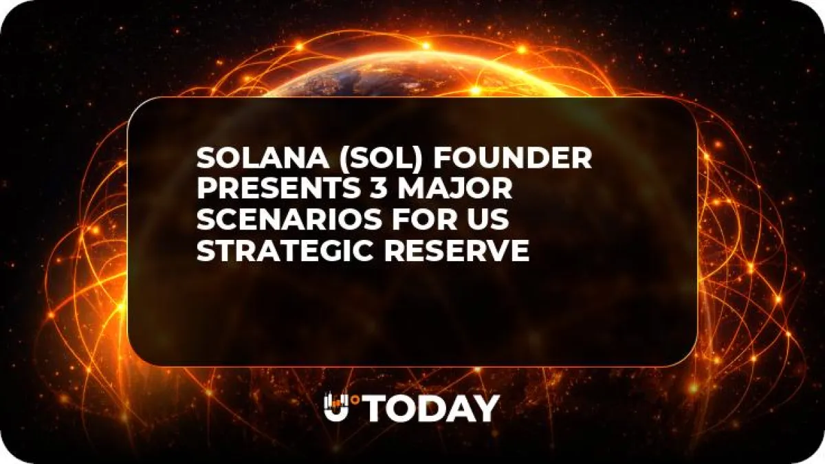 Solana (SOL) Founder Presents 3 Major Scenarios for US Strategic Reserve