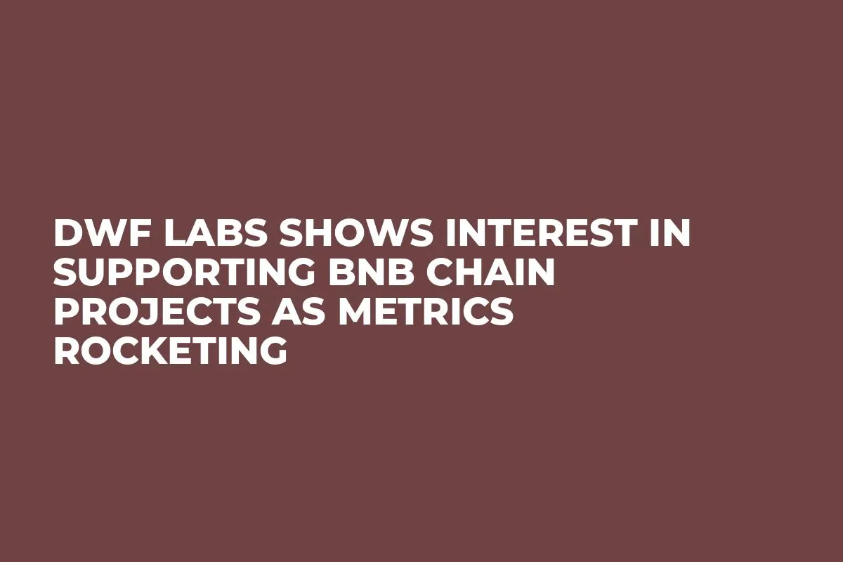 DWF Labs Shows Interest in Supporting BNB Chain Projects as Metrics Rocketing