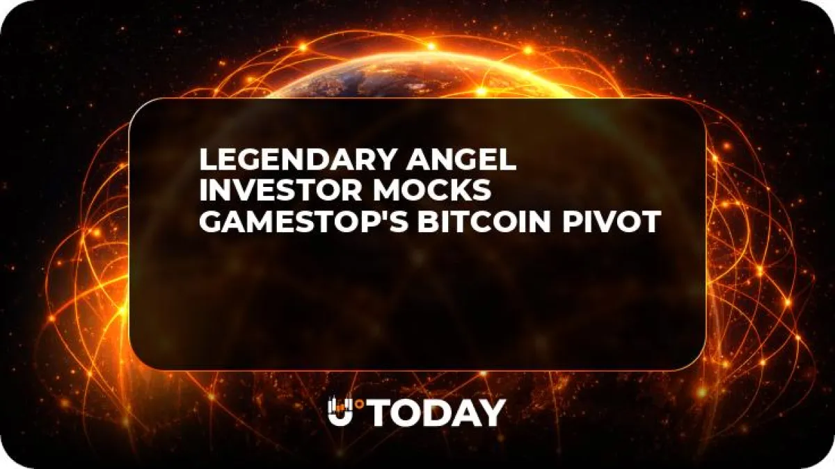 Legendary Angel Investor Mocks GameStop's Bitcoin Pivot