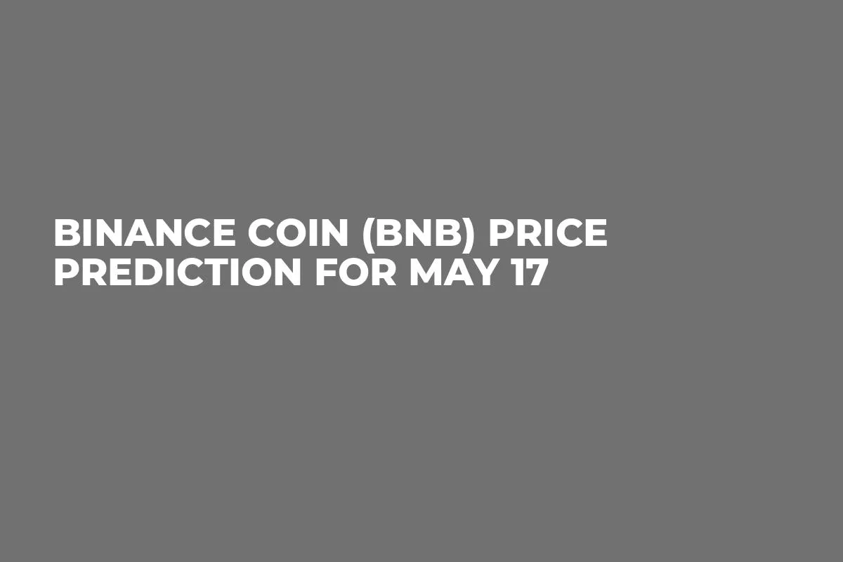 Binance Coin (BNB) Price Prediction for May 17