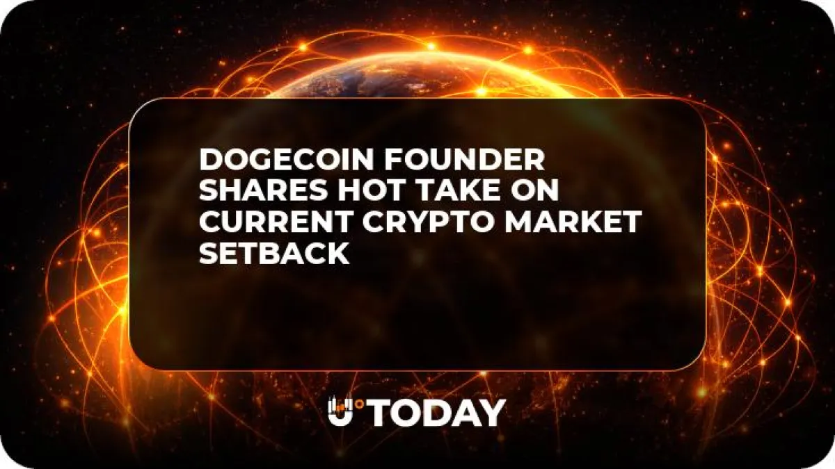 Dogecoin Founder Shares Hot Take on Current Crypto Market Setback
