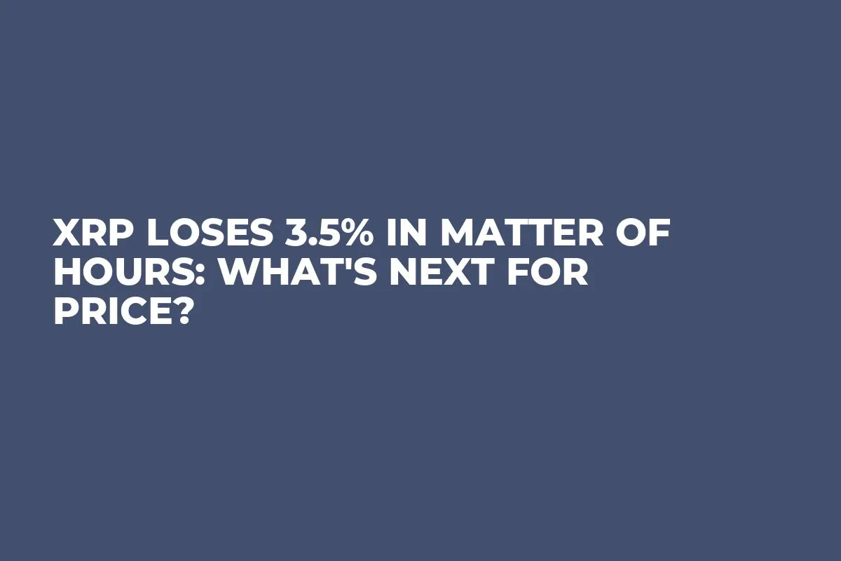 XRP Loses 3.5% in Matter of Hours: What's Next for Price?