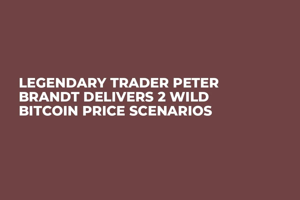 Legendary Trader Peter Brandt Delivers 2 Wild Bitcoin Price Scenarios