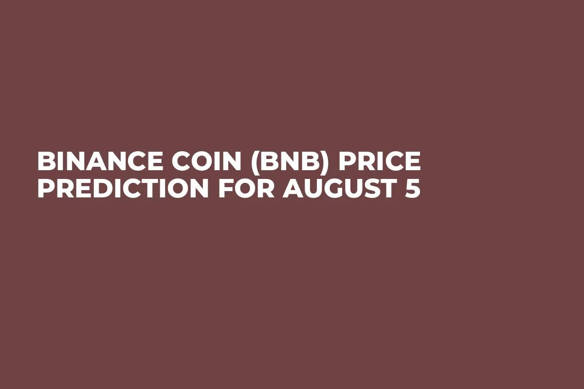 Binance Coin (BNB) Price Prediction for August 5
