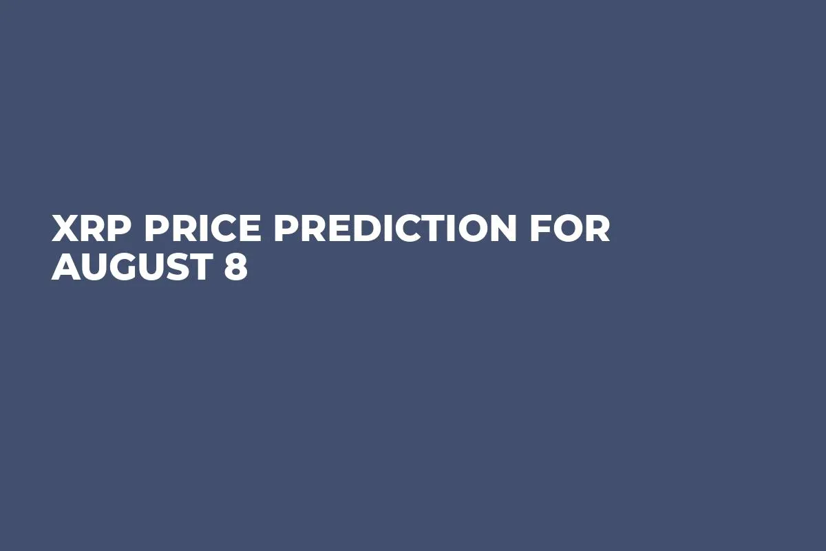 XRP Price Prediction for August 8