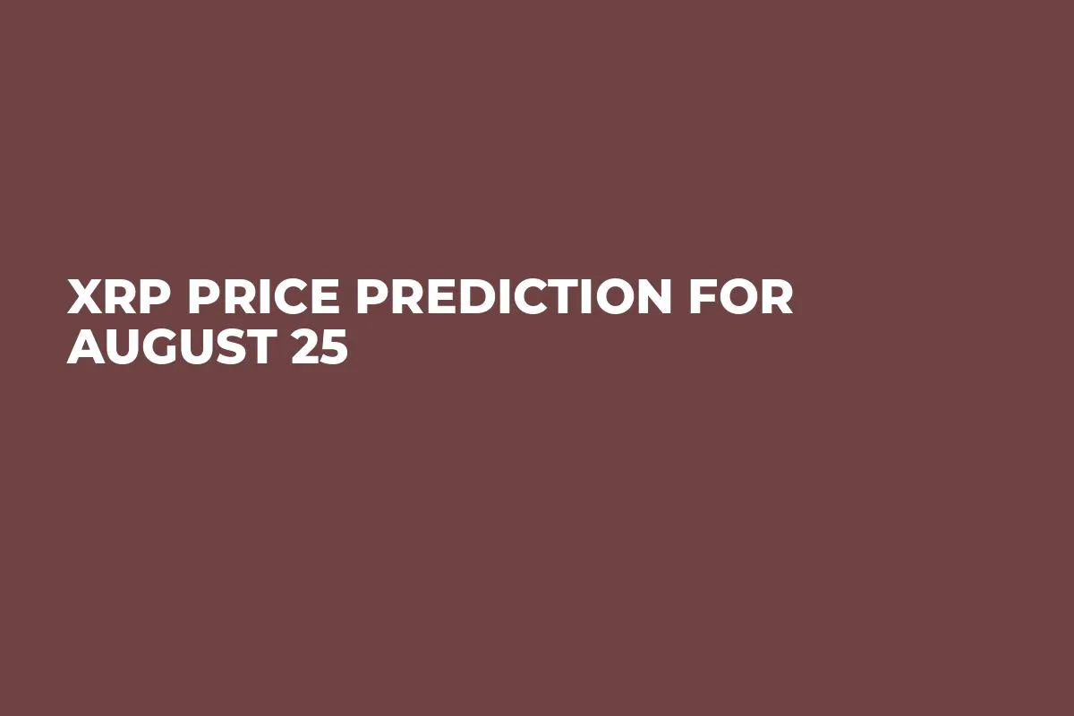 XRP Price Prediction for August 25