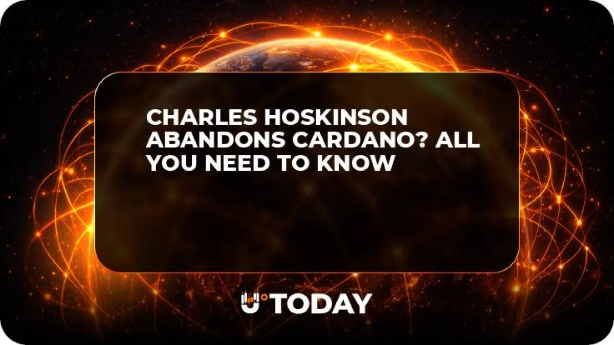 Charles Hoskinson Abandons Cardano? All You Need to Know