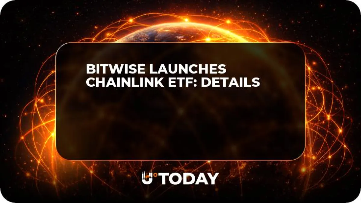 Bitwise Launches Chainlink ETF: Details
