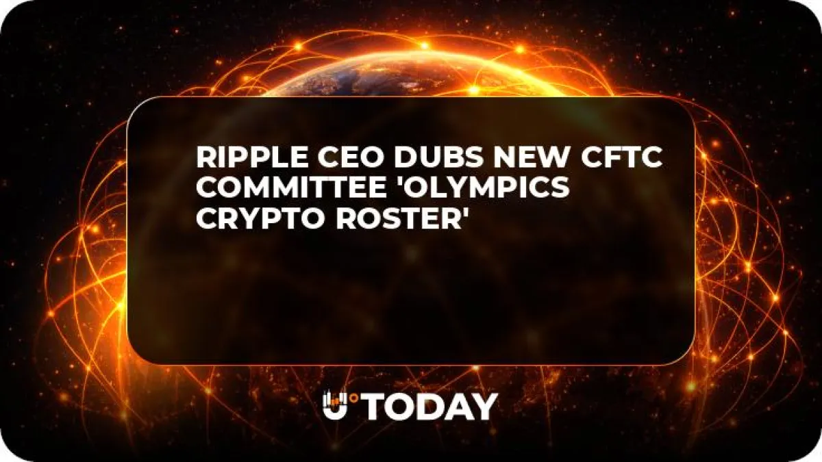 Ripple CEO Dubs New CFTC Committee 'Olympics Crypto Roster'