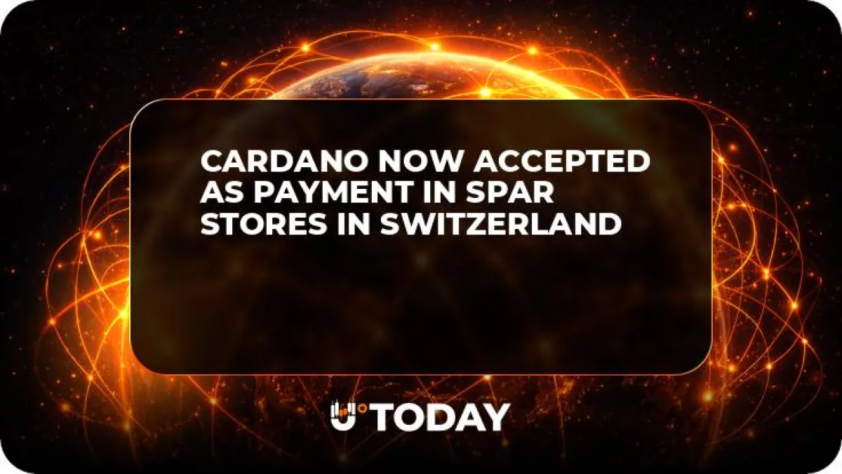 Cardano Now Accepted as Payment in SPAR Stores in Switzerland