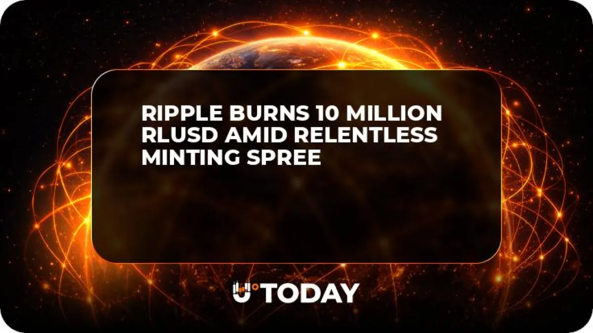 Ripple Burns 10 Million RLUSD Amid Relentless Minting Spree