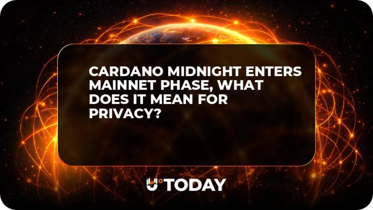 Cardano Midnight Enters Mainnet Phase, What Does It Mean for Privacy?