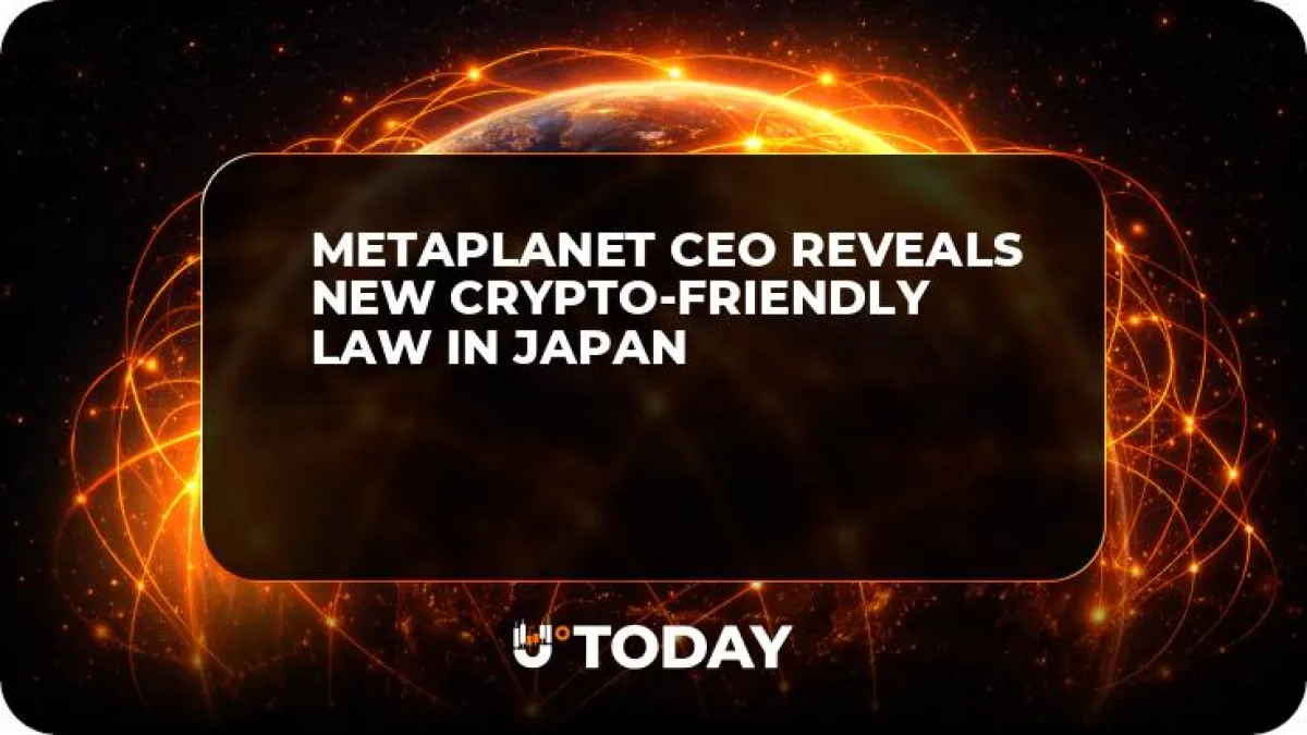 Metaplanet CEO Reveals New Crypto-Friendly Law in Japan