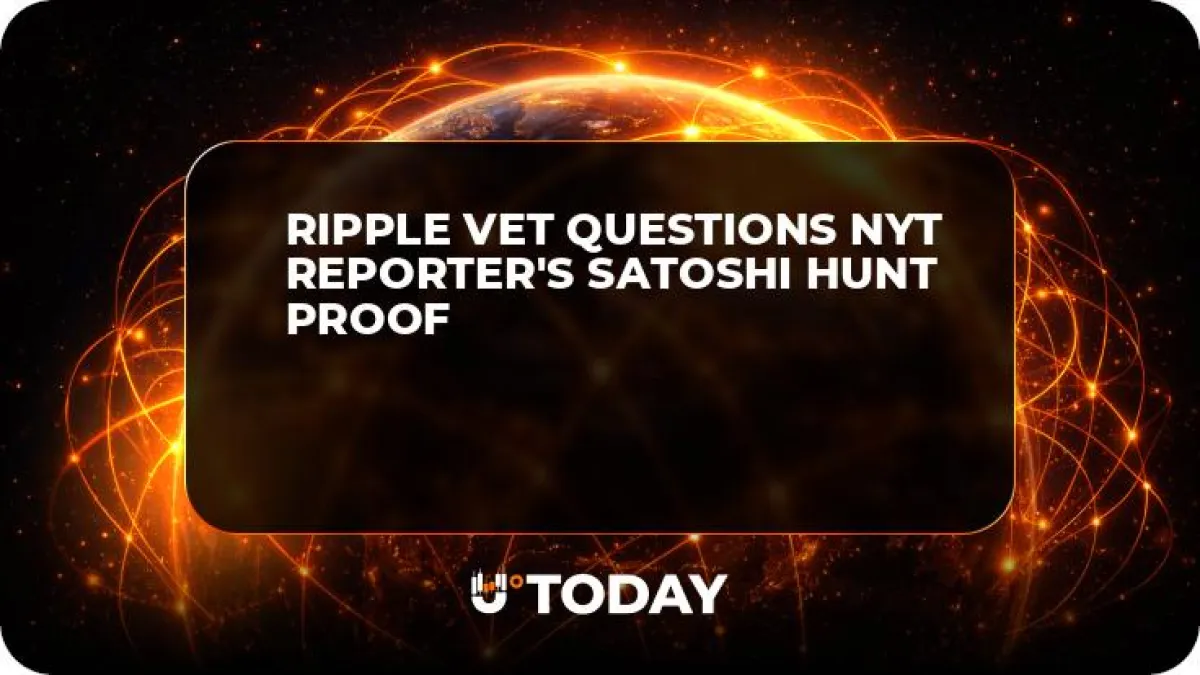 Ripple Vet Questions NYT Reporter's Satoshi Hunt Proof