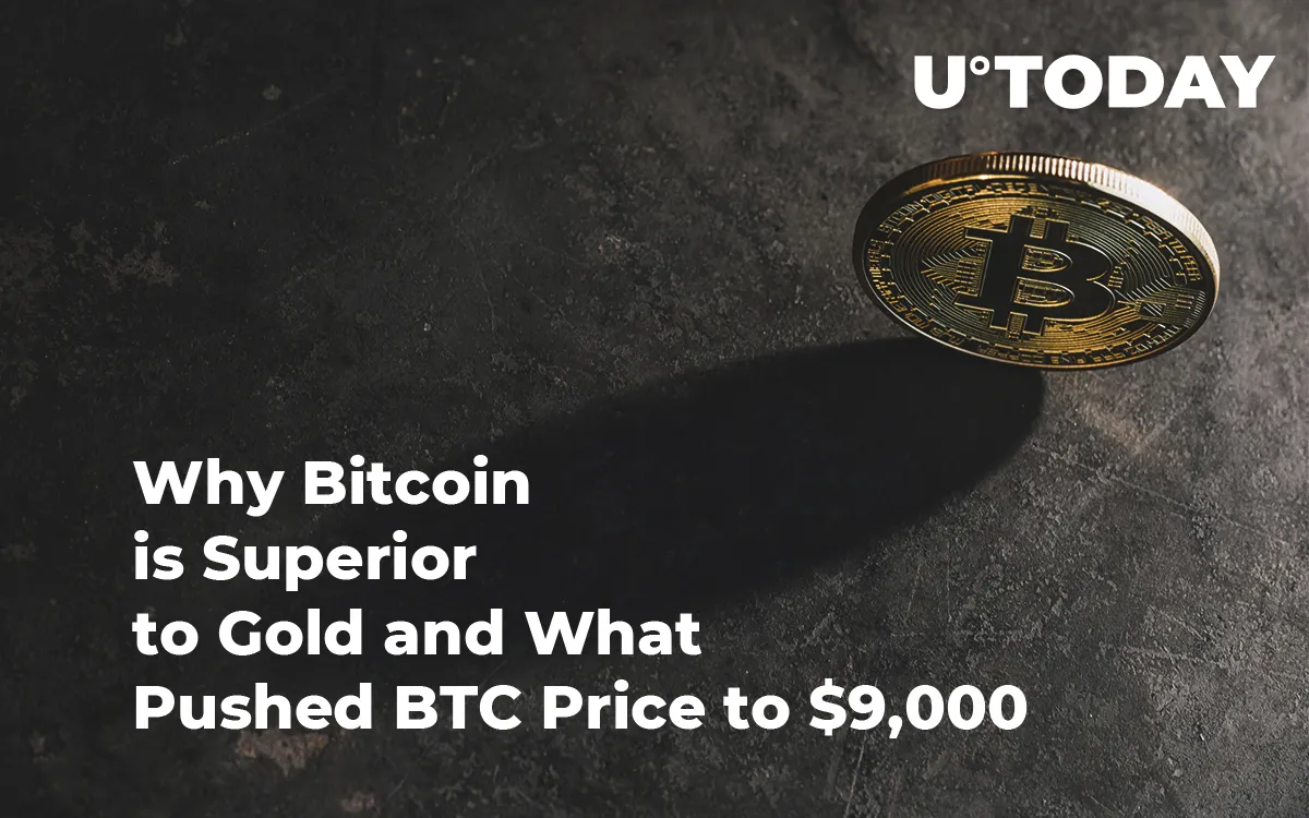 Stock Market Expert Explains Why Bitcoin Is Superior to Gold and What Pushed BTC Price to $9,000