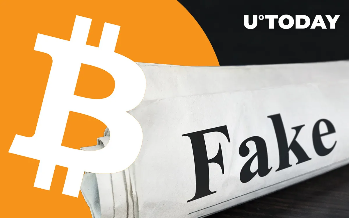 Public Company Dumps Millions Worth of Bitcoin Due to Fake Double-Spend News