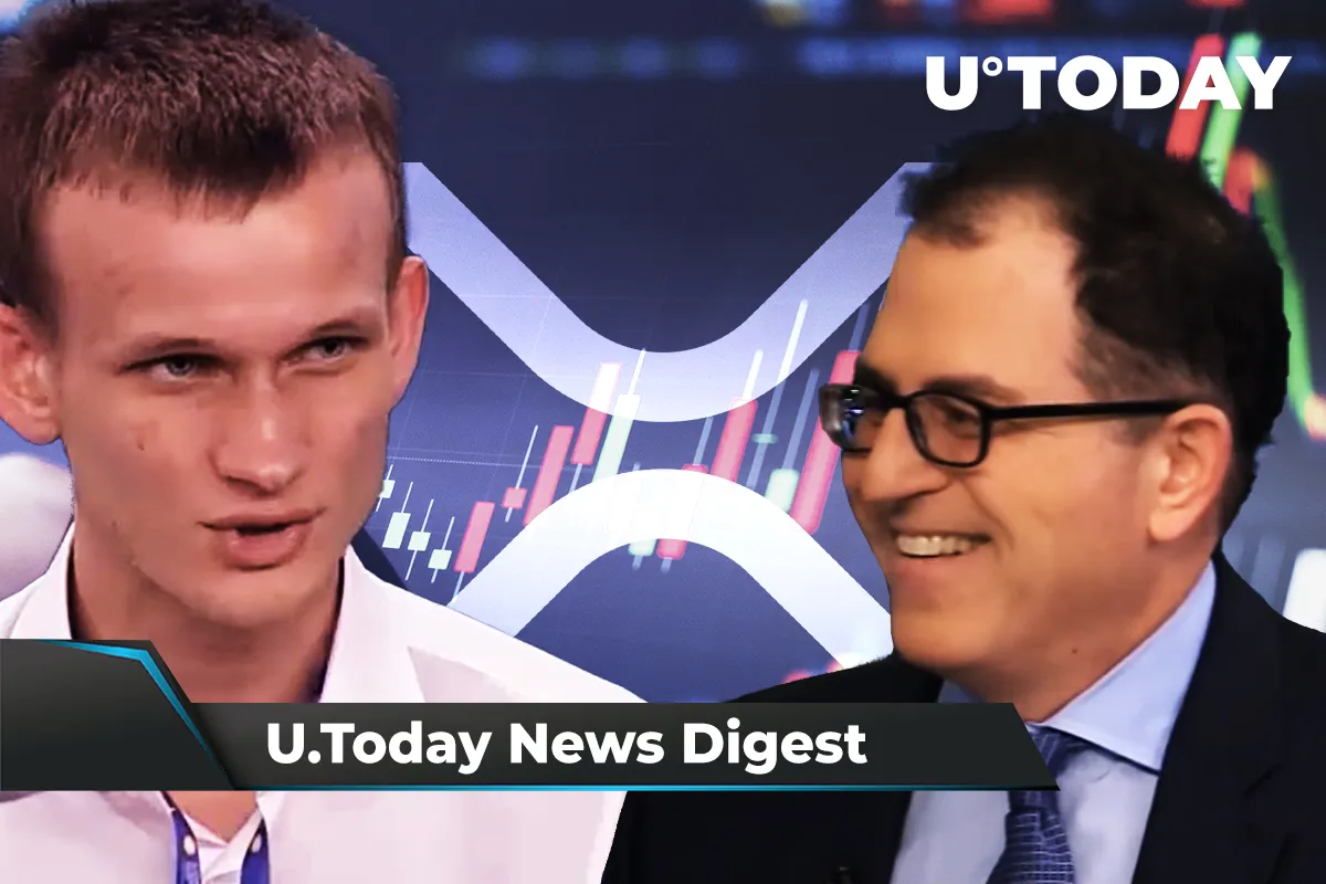 XRP Surges 13%, Michael Dell Passes on Bitcoin, Vitalik Buterin Slams El Salvador’s BTC Experiment: Crypto News Digest by InkByte