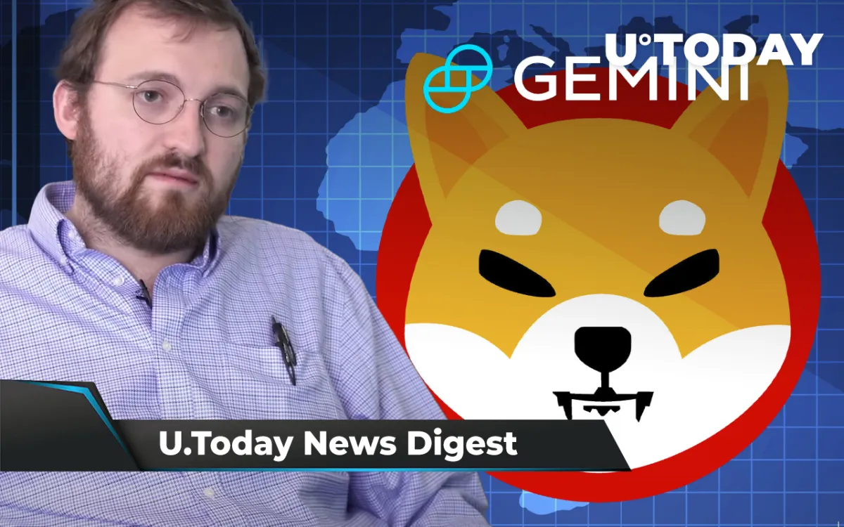 Gemini Lists SHIB, Hoskinson Teases Cardano 2022 Roadmap, New Bitcoin ETF to Be Listed on November 16: Crypto News Digest by InkByte