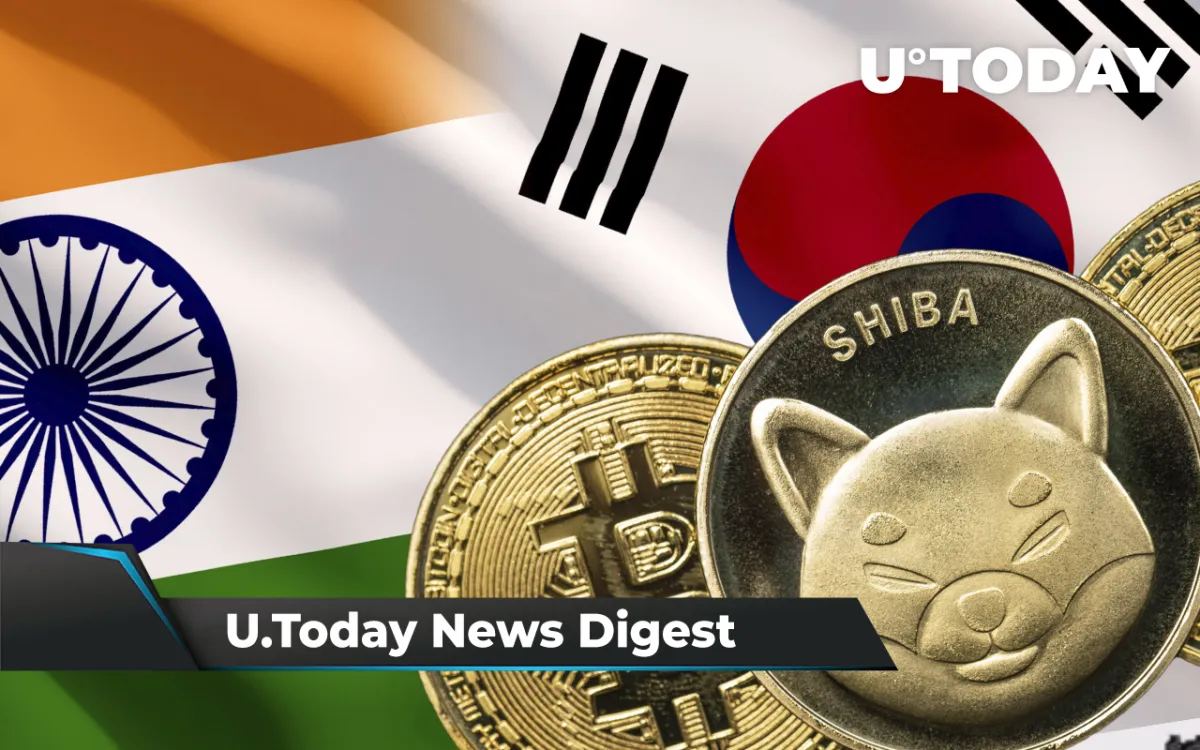 SHIB Listed by South Korean Exchange, India Slightly “Unbans” Crypto, Musk Takes Aim at Centralized Exchanges: Crypto News Digest by InkByte