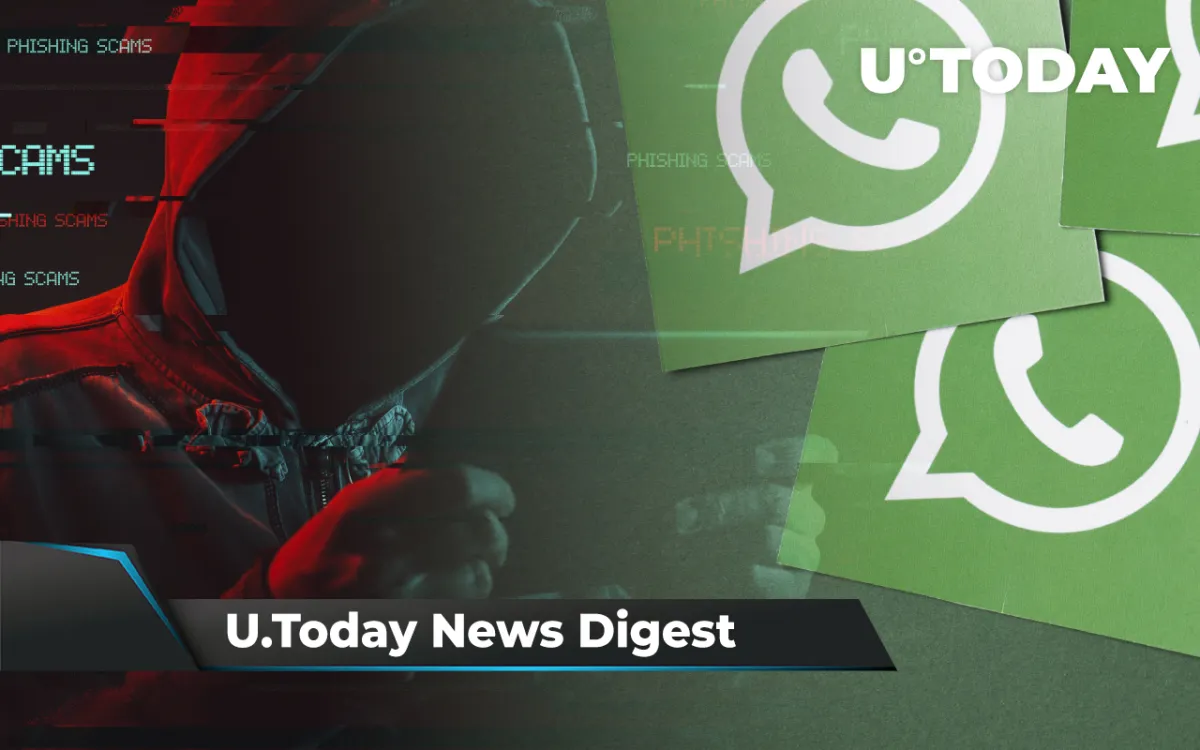 WhatsApp Rolls Out Crypto Transactions, XRP Adds 15% on BitFury CEO’s Speech, SHIB Supported by Avalanche: Crypto News Digest by InkByte