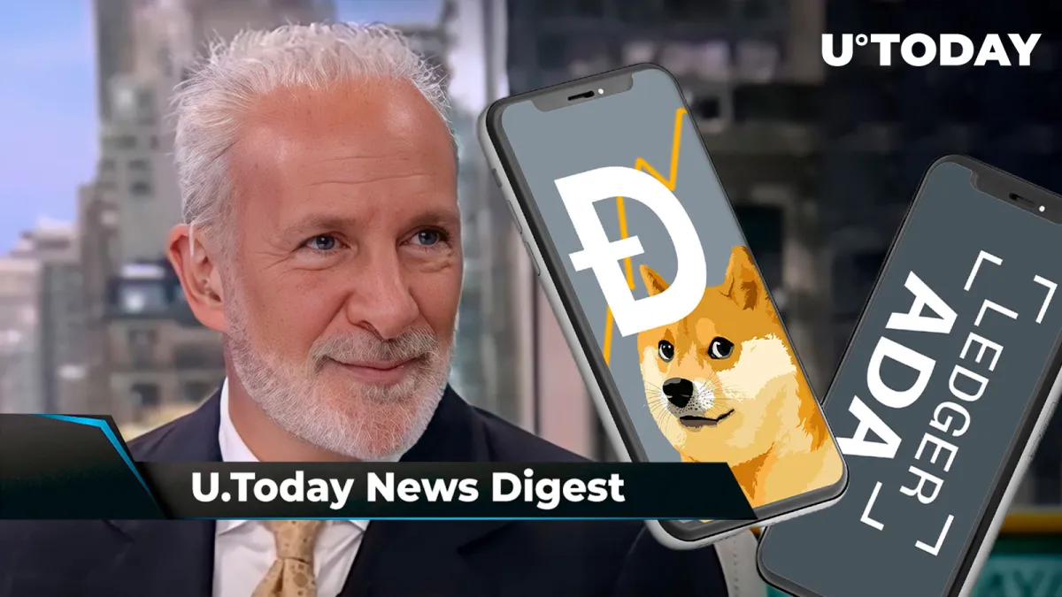 Peter Schiff’s Bearish Prediction on ETH Comes True, DOGE to Launch Major Project, Ledger Live Now Supports ADA: Crypto News Digest by InkByte