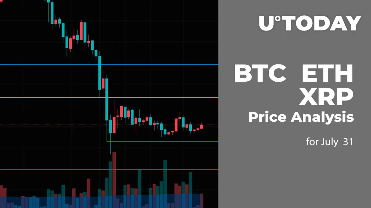 BTC, ETH and XRP Price Analysis for July 31