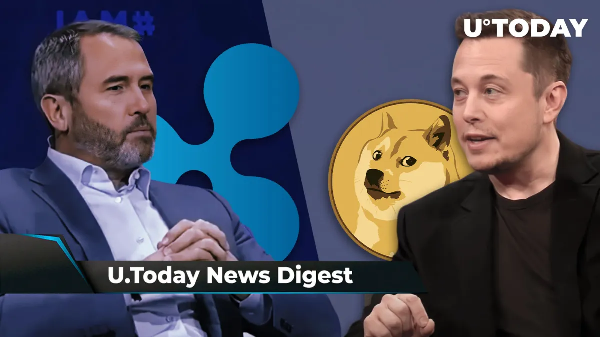 Brad Garlinghouse Praises Ripple’s Legal Team, Elon Musk Supports DOGE, Charles Hoskinson Takes Aim at Gemini: Crypto News Digest by InkByte