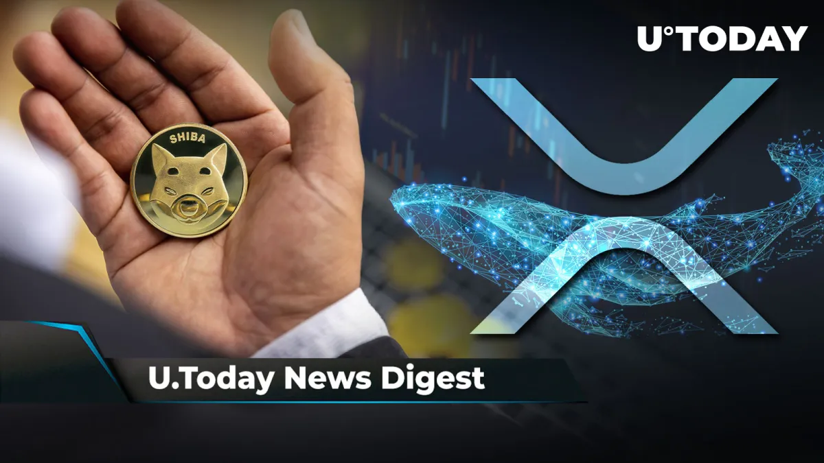 Millionaire XRP Whales Quickly Increase Holdings, Binance Sees $2 Billion Outflow After Criminal Charges News, SHIB Back on Investors’ Radar: Crypto News Digest by InkByte