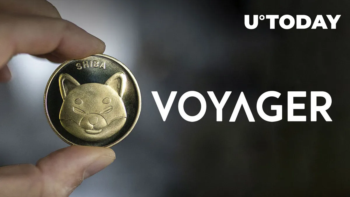 Voyager Gets $610 Million from Selling Shiba Inu, ETH and VGX