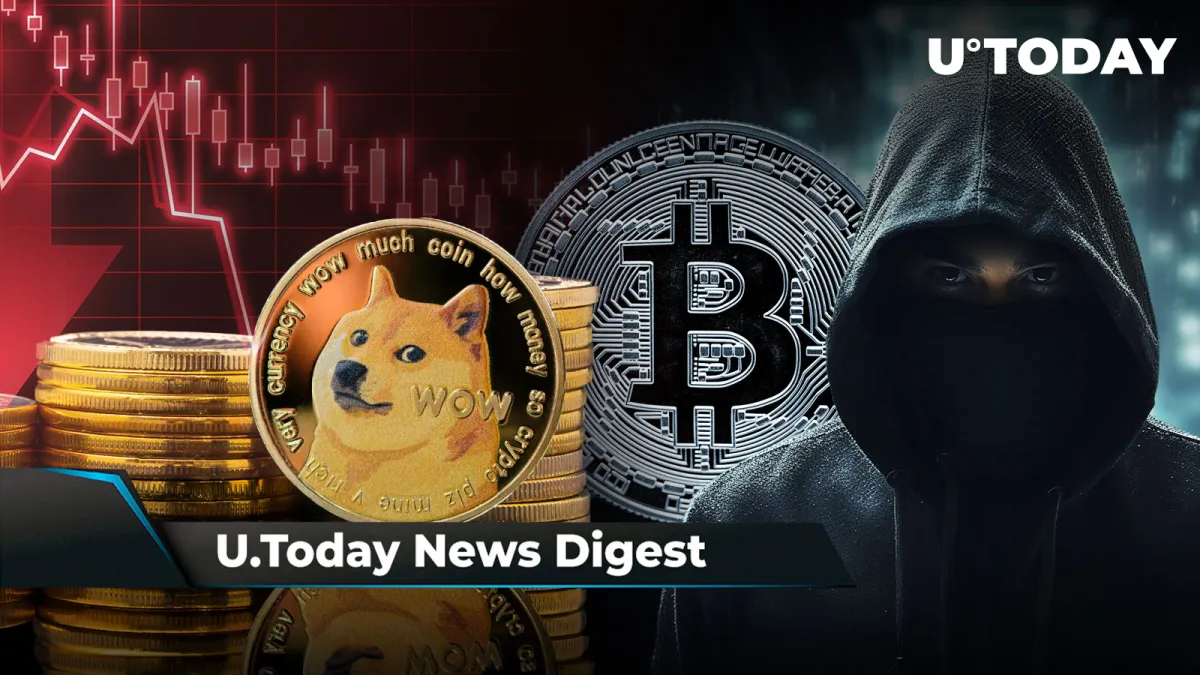 Bitcoin to Hit $50,000 After Bullish Weekly Divergence, Dogecoin No Longer Top 10 Coin, VanEck's and Tether's Top Exec Opines Whether Satoshi Nakamoto Is Alive: Crypto News Digest by InkByte
