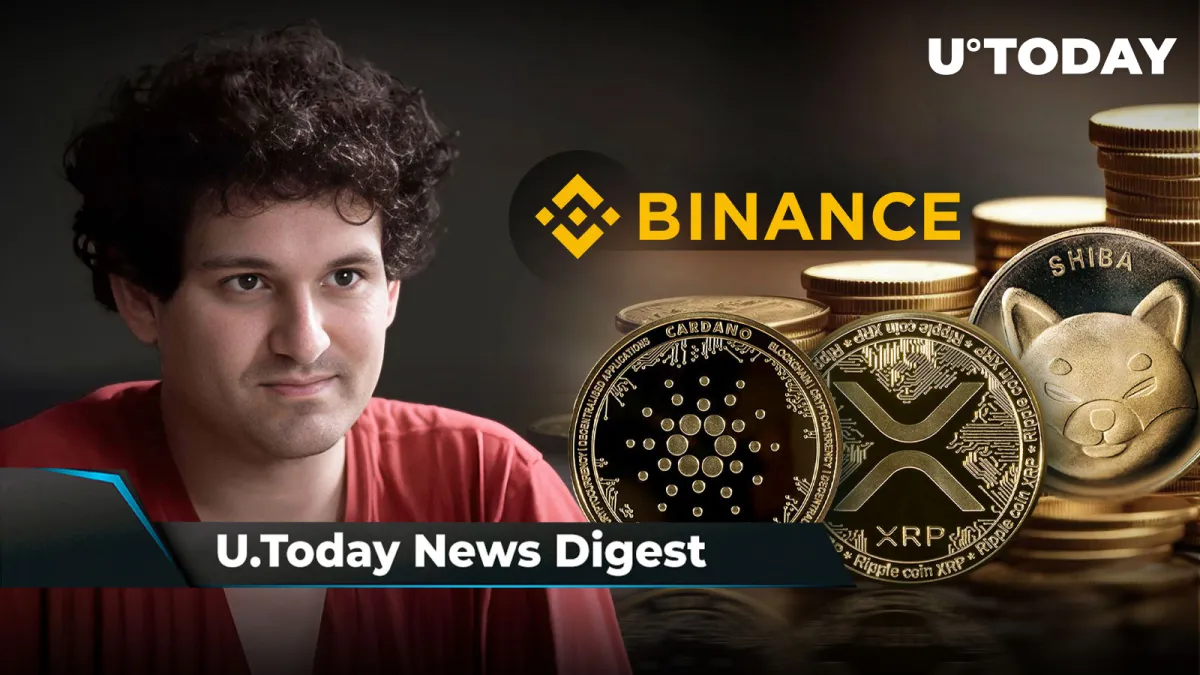 Sam Bankman-Fried's Exclusive Jail Photo Revealed; Binance Shares Important Update for XRP, SHIB, ADA Holders; Ripple CTO Explains How XRP in Escrow Can Be Burned: Crypto News Digest by InkByte
