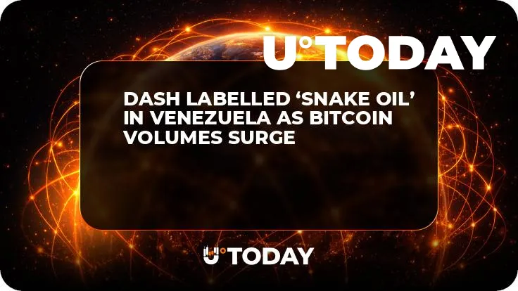 Dash Labelled ‘Snake Oil’ in Venezuela as Bitcoin Volumes Surge