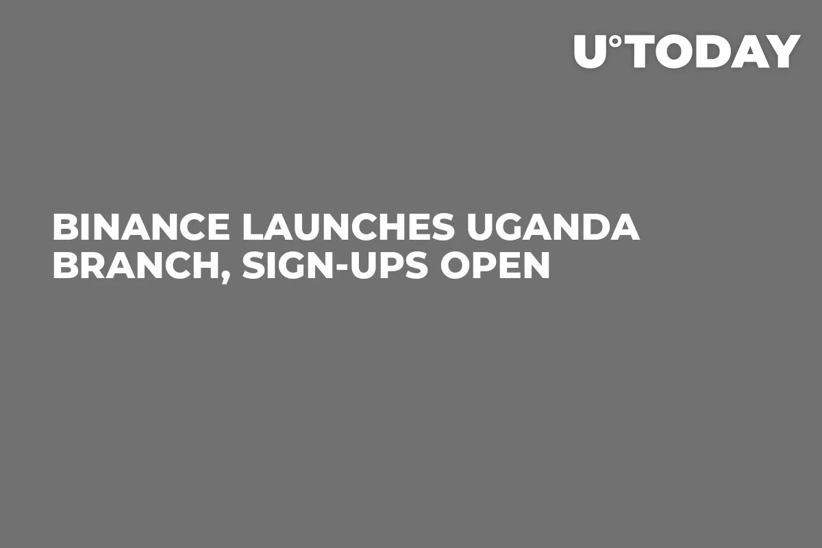 Binance Launches Uganda Branch, Sign-Ups Open