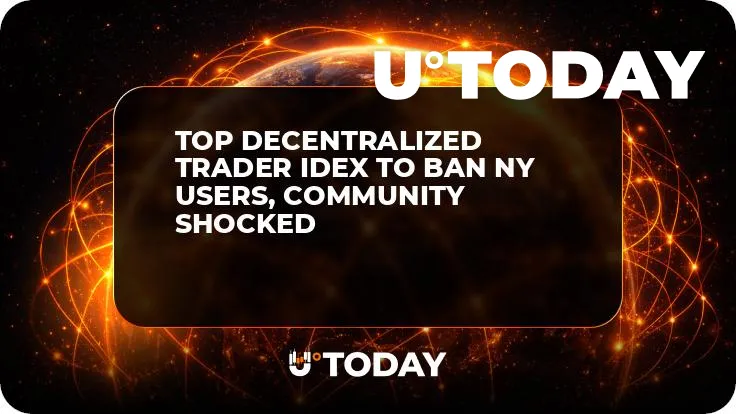 Top Decentralized Trader IDEX to Ban NY Users, Community Shocked